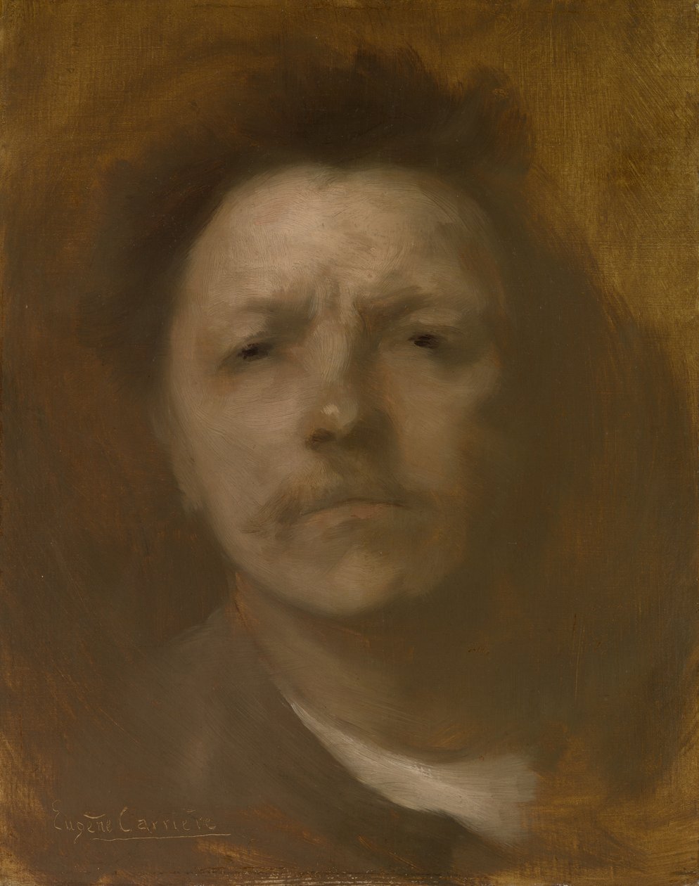 Omakuva, n. 1893. tekijältä Eugène Carrière