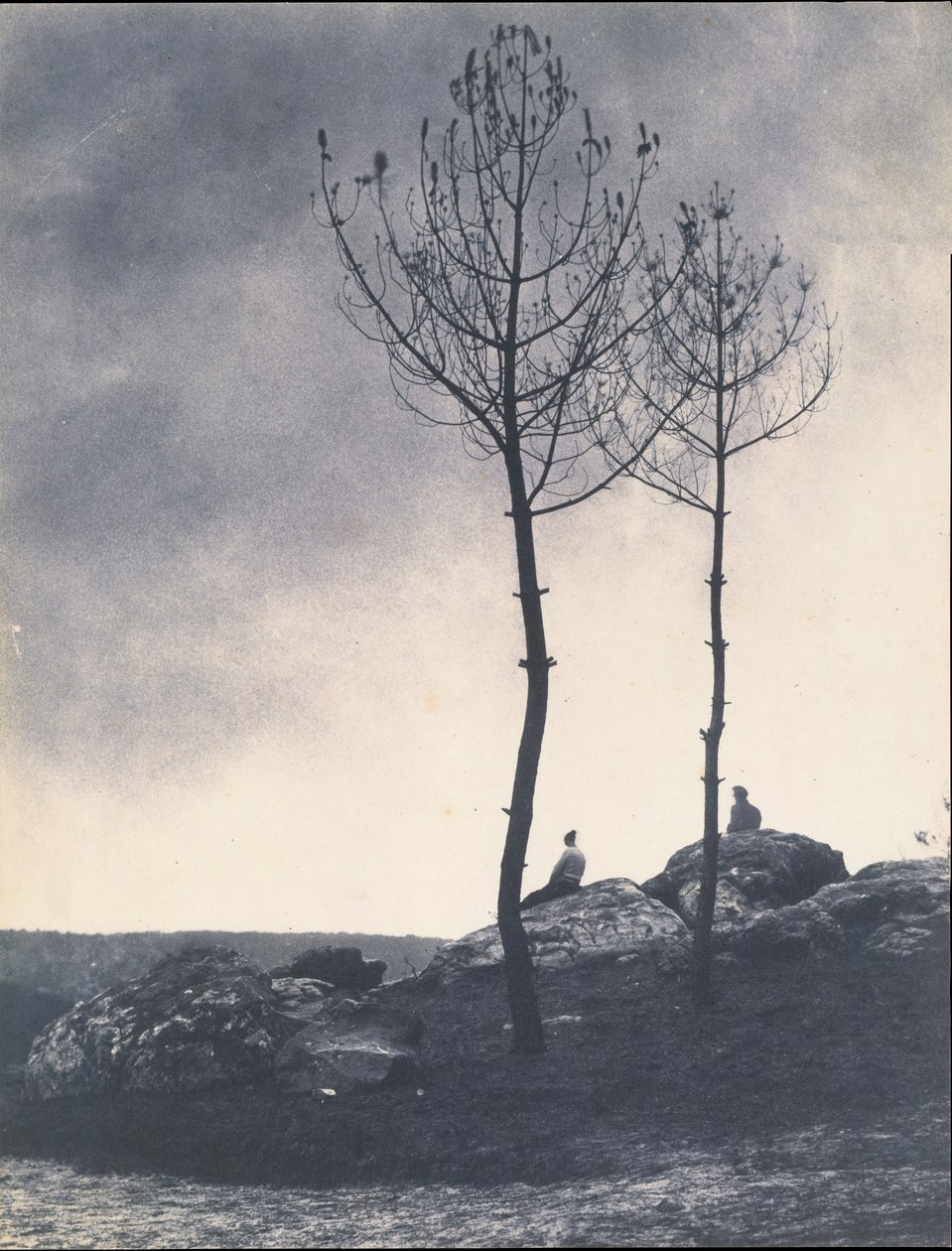Lähellä Cavernia, Burnt Ground, 1860-luvun alku. tekijältä Eugène Cuvelier