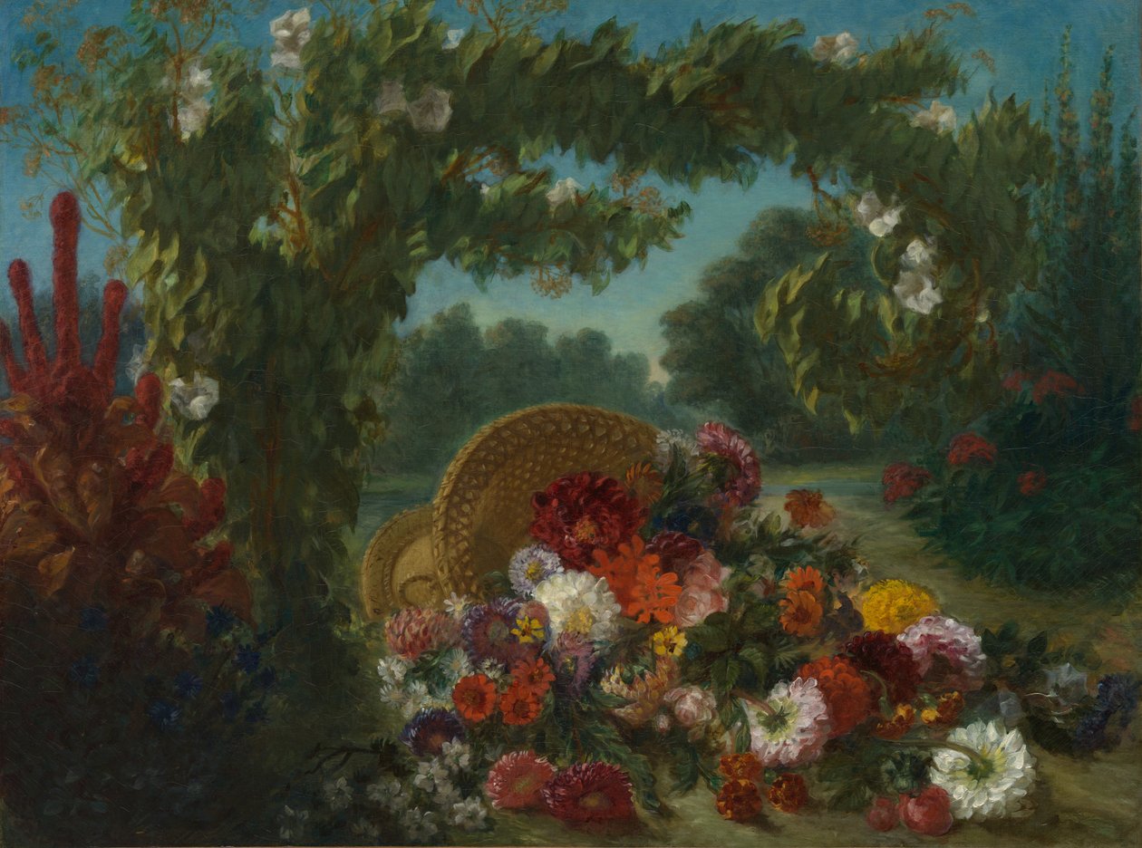 Kukkakori, 1848-49. tekijältä Eugène Delacroix