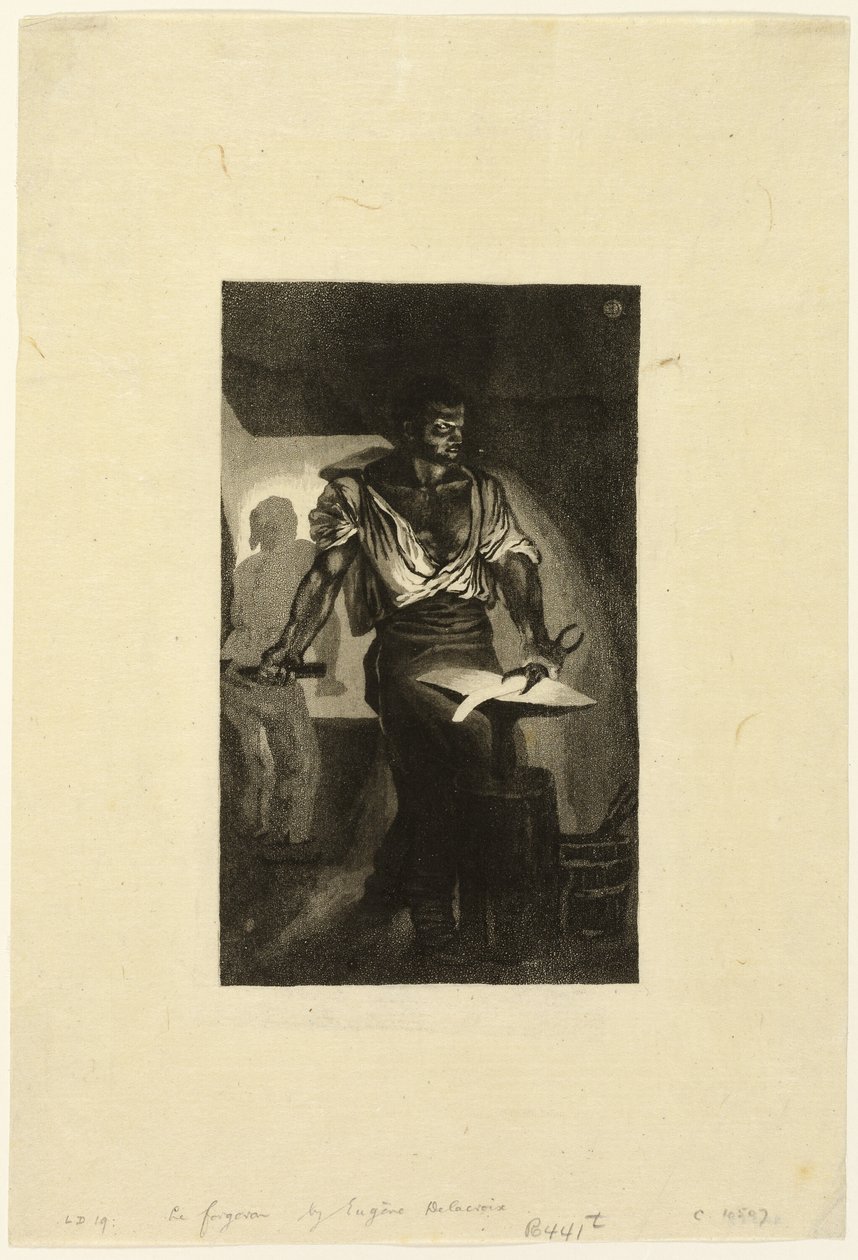 Seppä tekijältä Eugène Delacroix