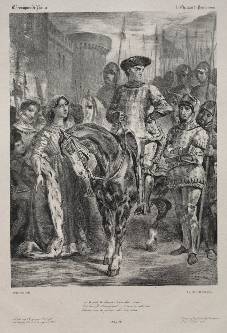 Duguesclin tekijältä Eugène Delacroix