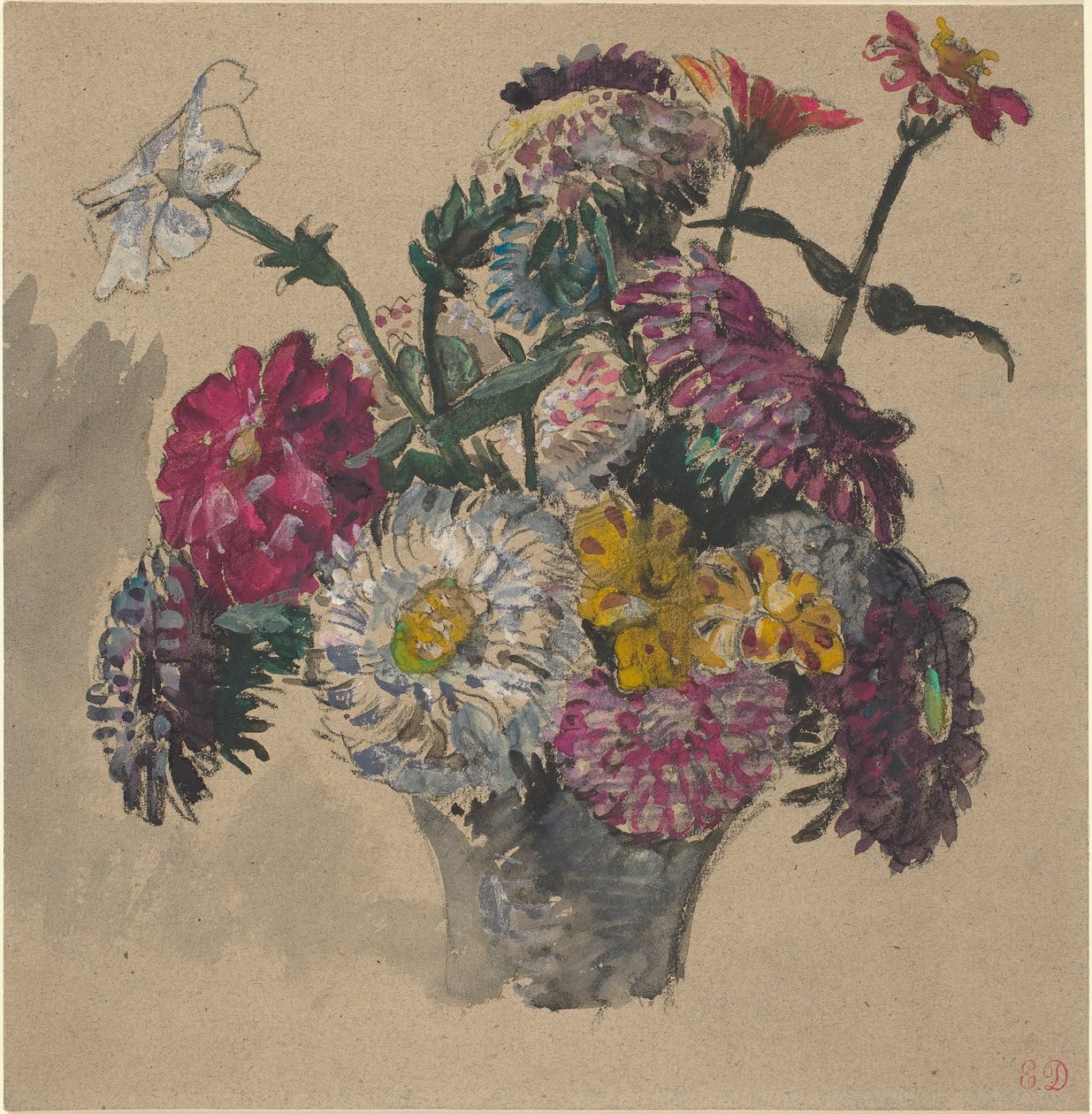 Kukat tekijältä Eugène Delacroix