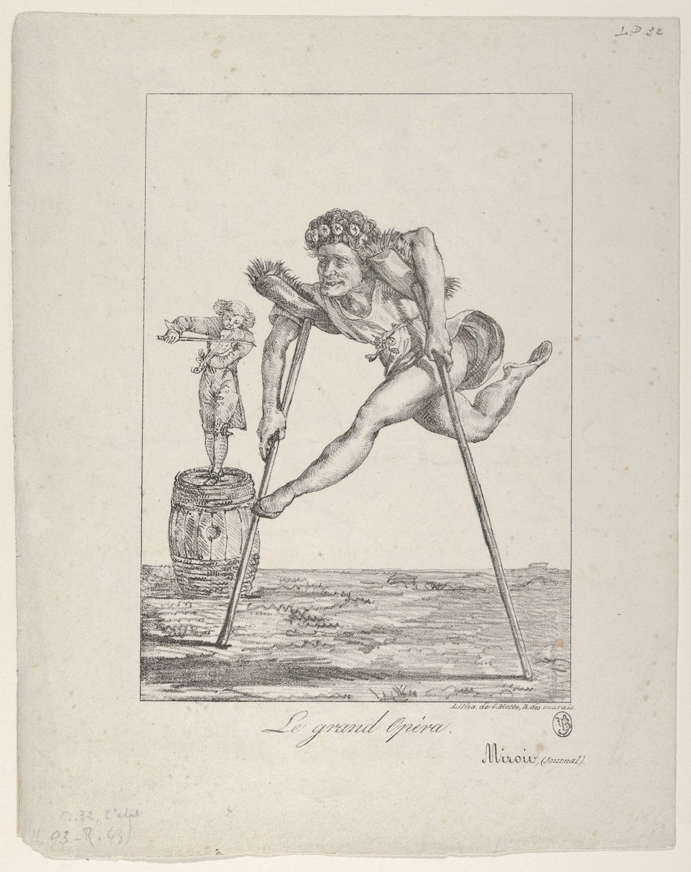 Suuri ooppera, 1821, 1821. tekijältä Eugène Delacroix