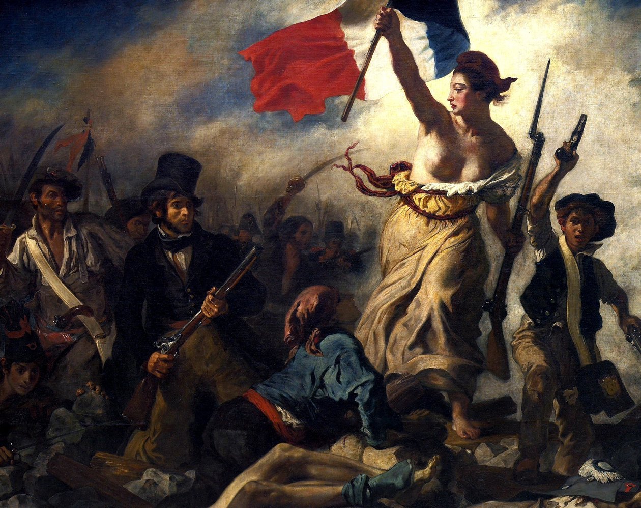 Liberty Leading the People tekijältä Eugène Delacroix