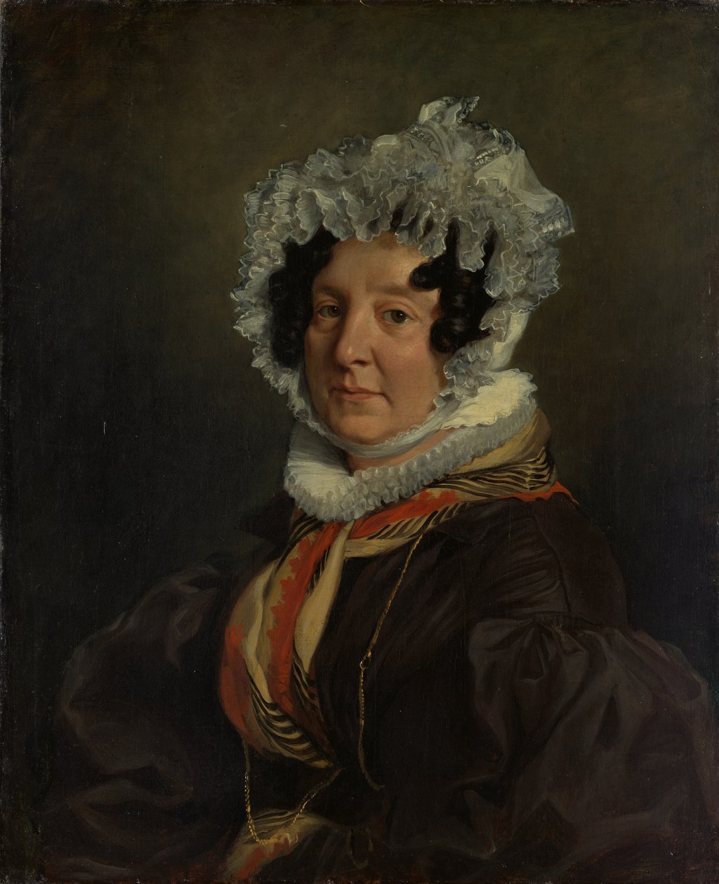 Madame Henri Francois Riesener Felicite Longrois, 1786-1847, 1835. tekijältä Ferdinand Victor Eugene Delacroix