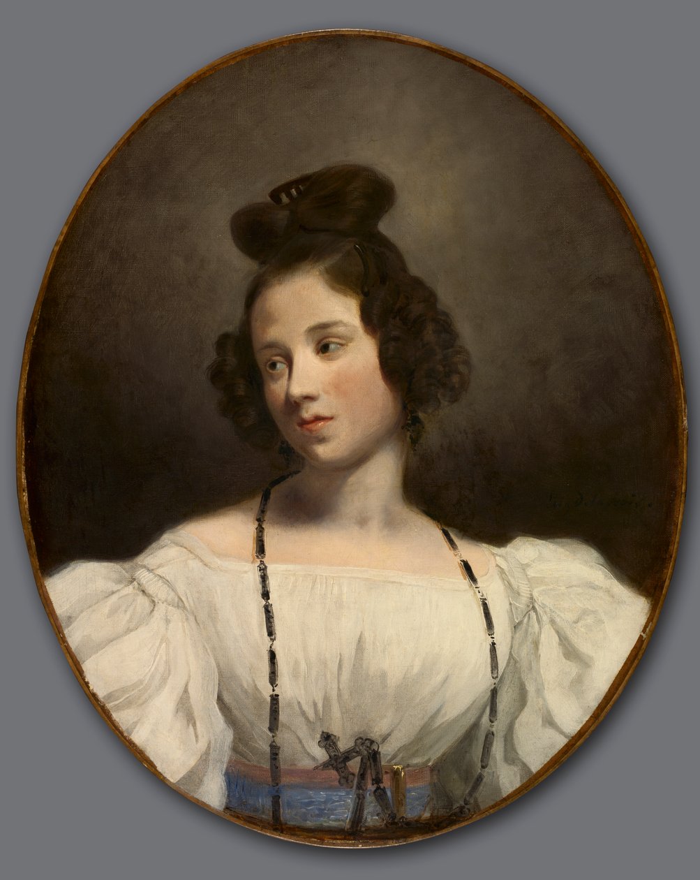 rouva Alexandrine-Julie de la Boutraye tekijältä Eugène Delacroix