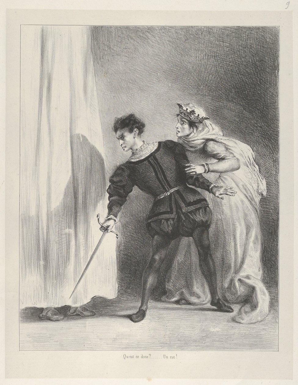 Poloniuksen murha, 1834-43, 1834-43. tekijältä Eugène Delacroix