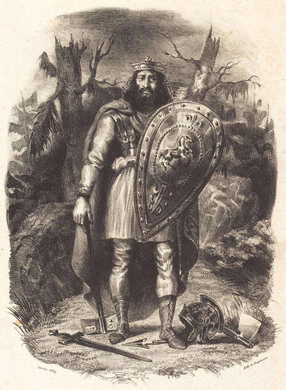 Vercingetorix tekijältä Eugène Delacroix