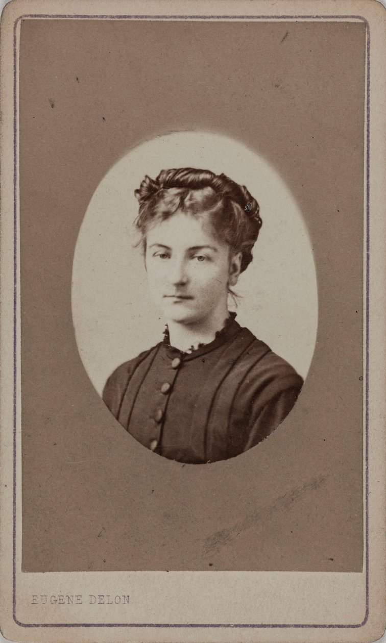 Jane Dieulafoyn muotokuva 1851-1916, n. 1880. tekijältä Eugène Delon