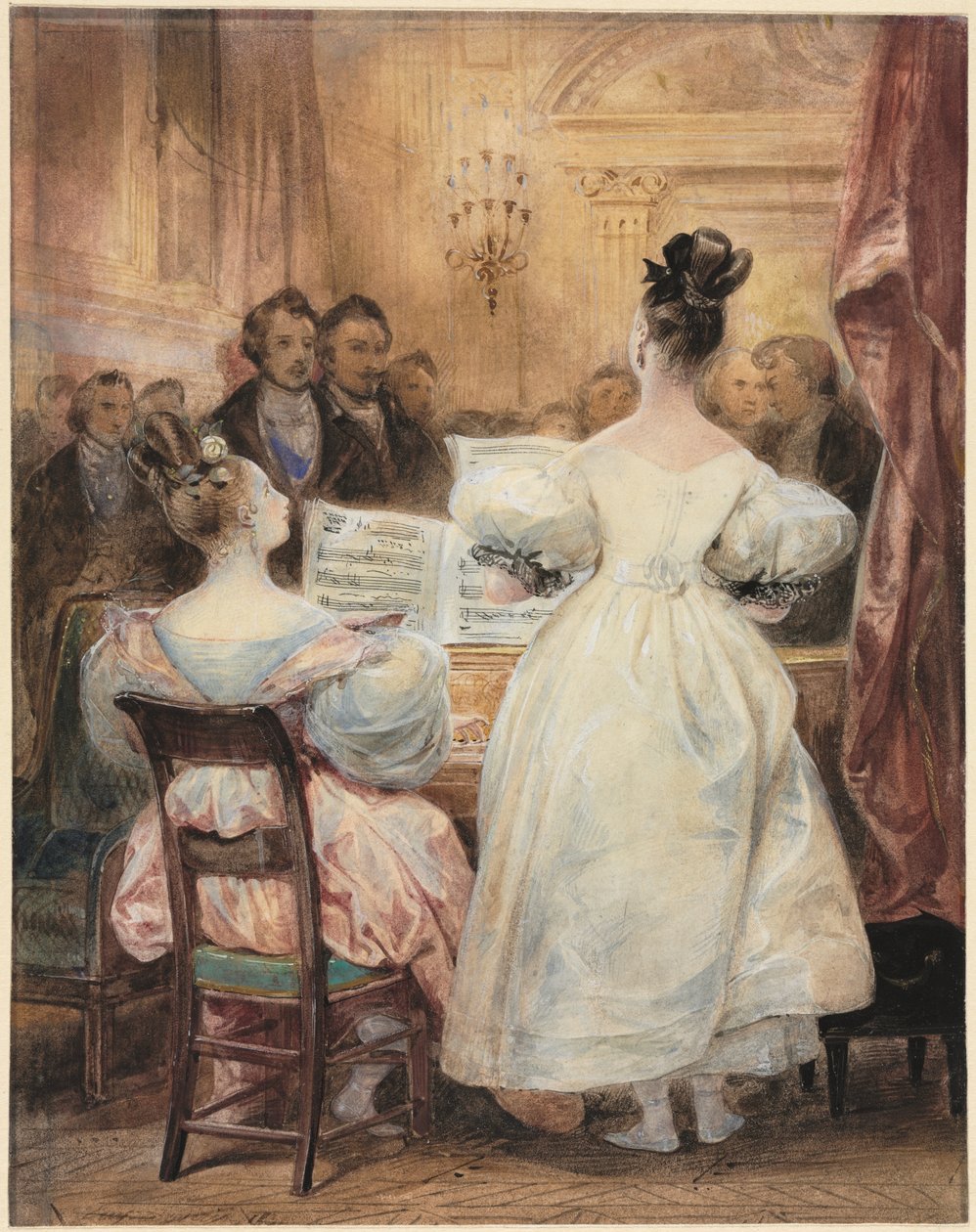Konsertti: Laura Devéria laulaa tekijältä Eugène François Marie Joseph Devéria