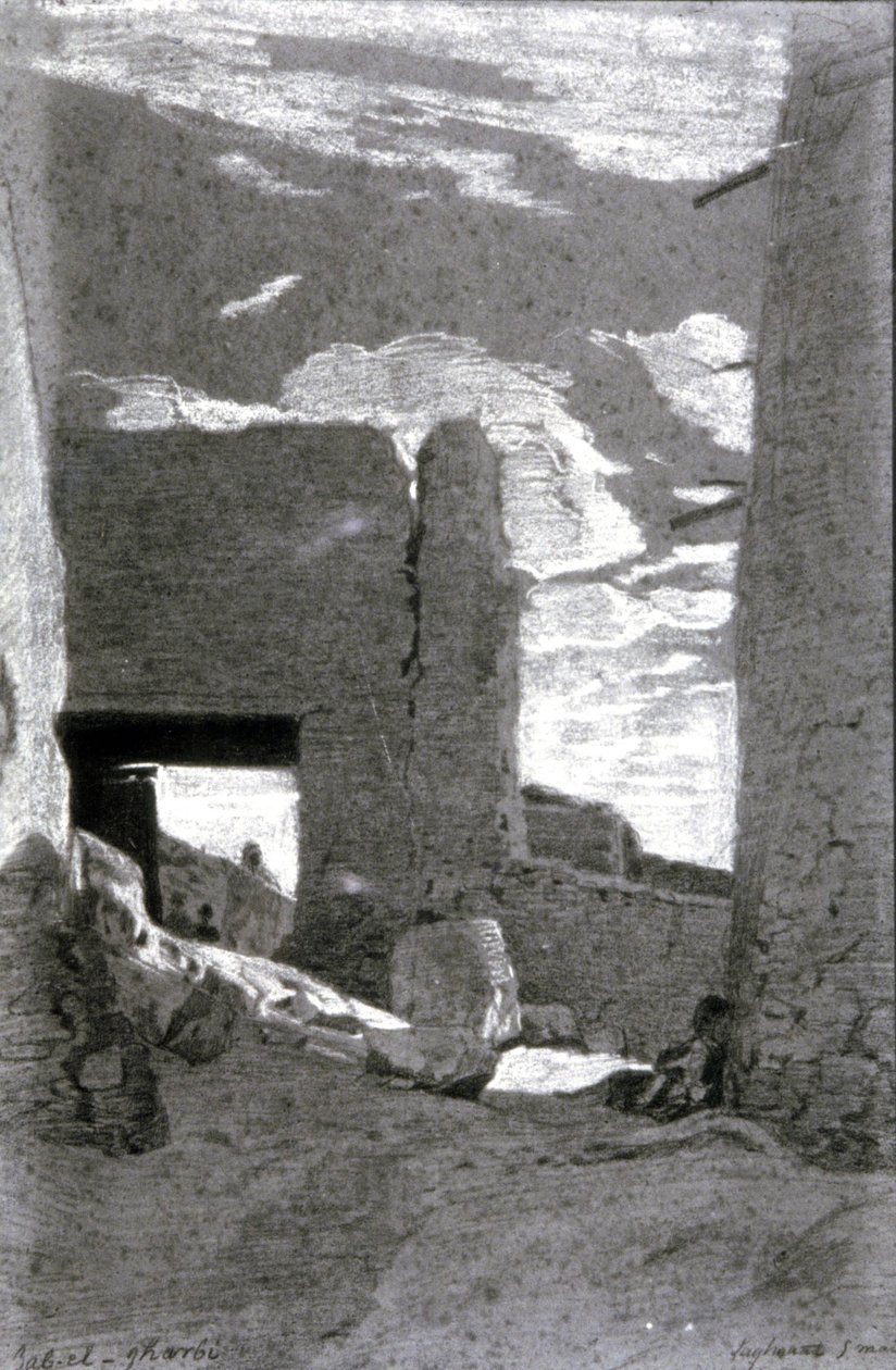 Bab El Gharbi, kielet tekijältä Eugène Fromentin