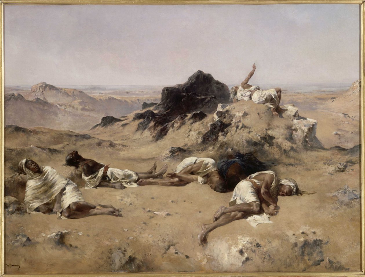 Janon maa Janon maa, 1860-luku. tekijältä Eugène Fromentin