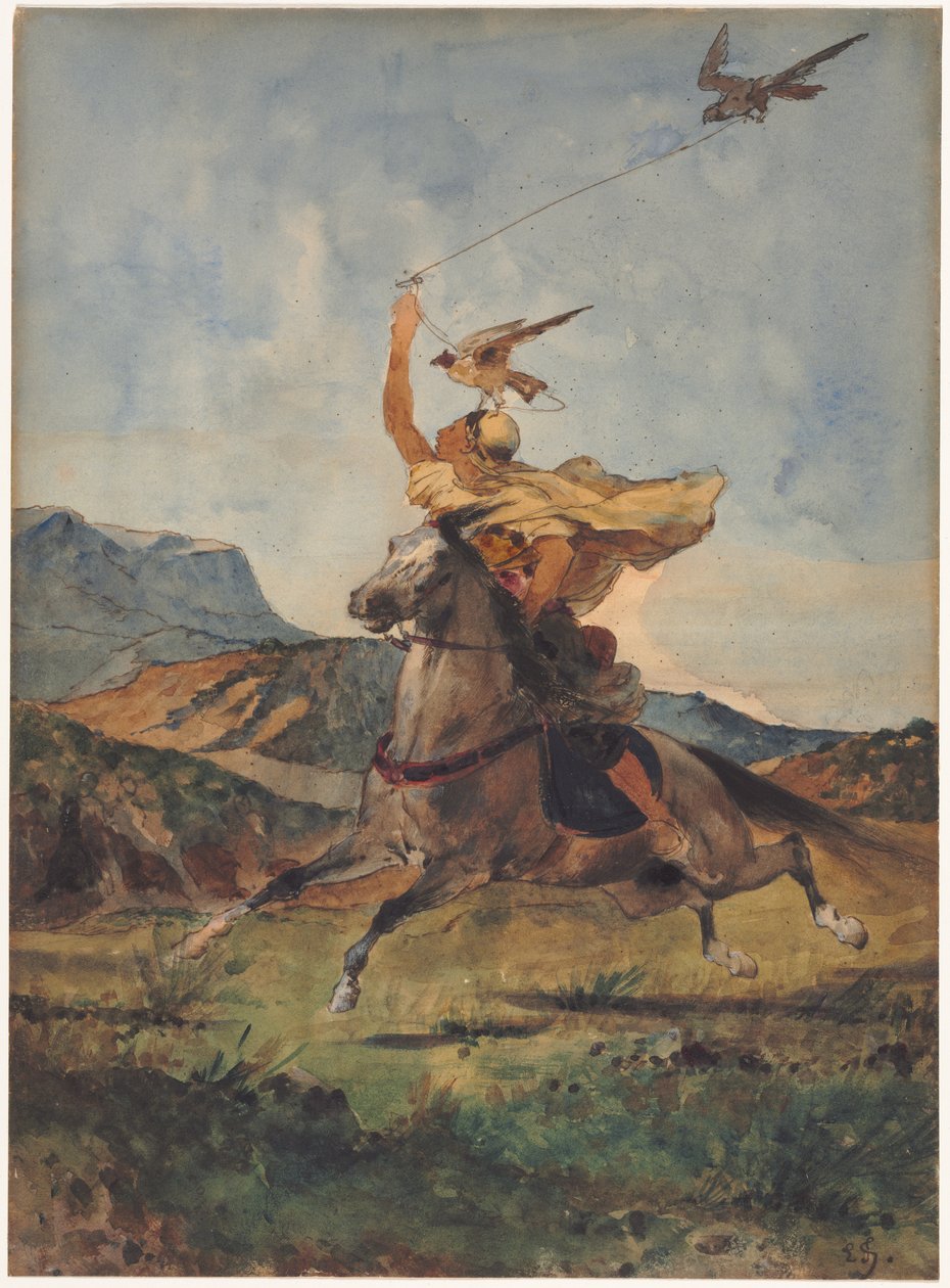 Falconer. tekijältä Eugène Fromentin