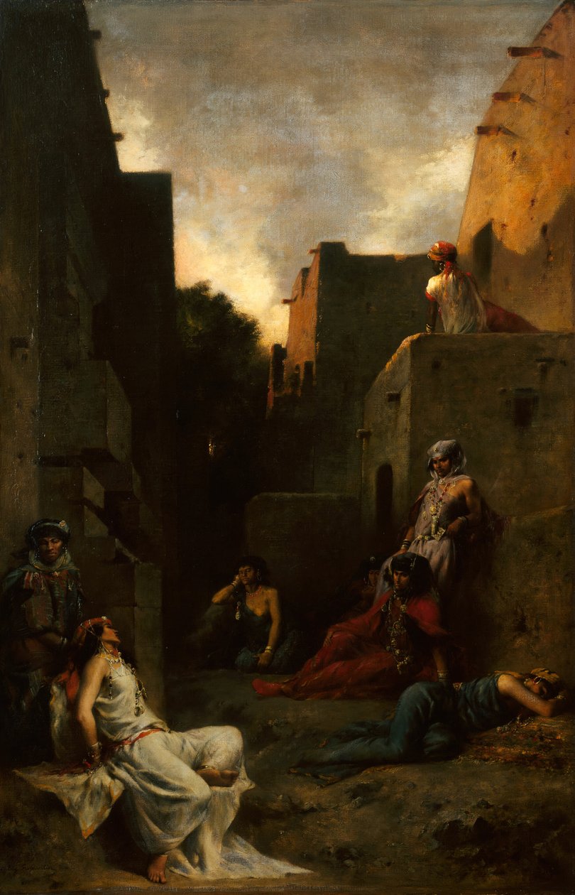 Ouled Naylsin naiset, 1867. tekijältä Eugène Fromentin