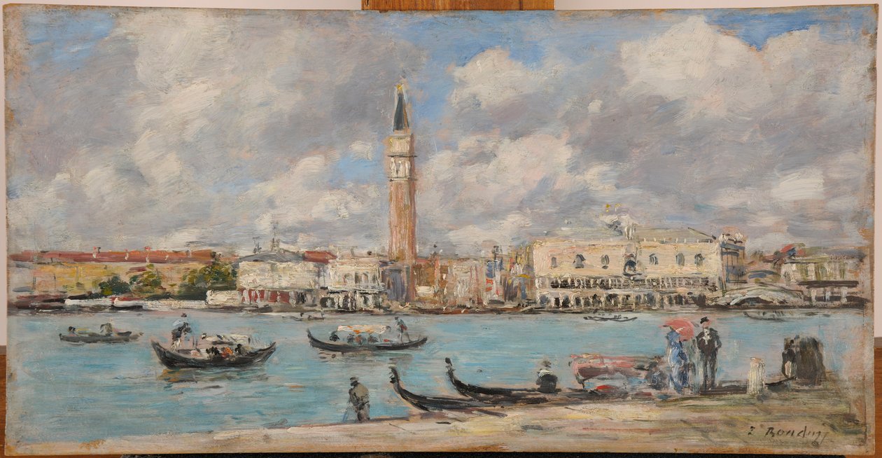 Venise. San Giorgio tekijältä Eugene Louis Boudin