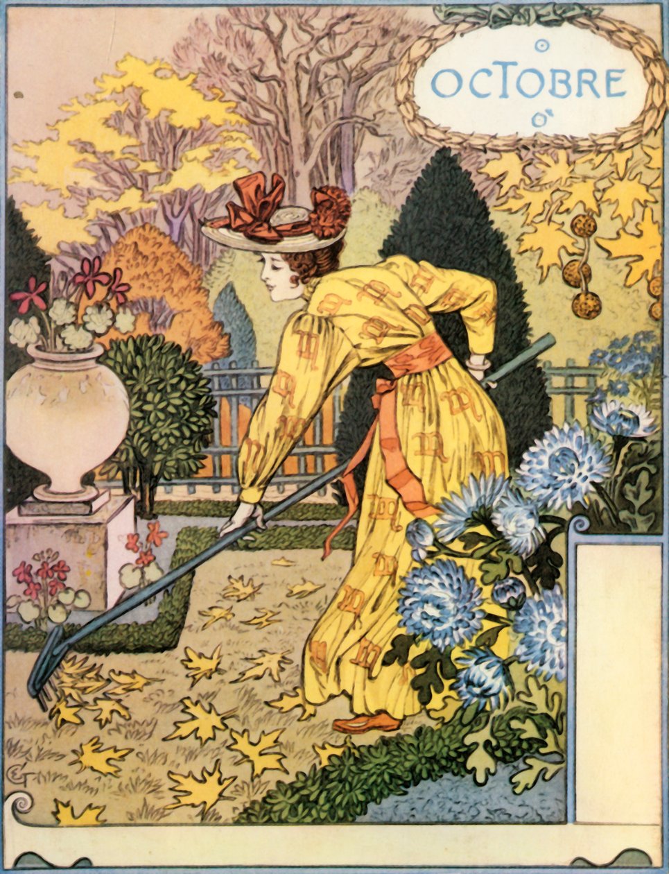 lokakuuta, 1896. tekijältä Eugene Grasset