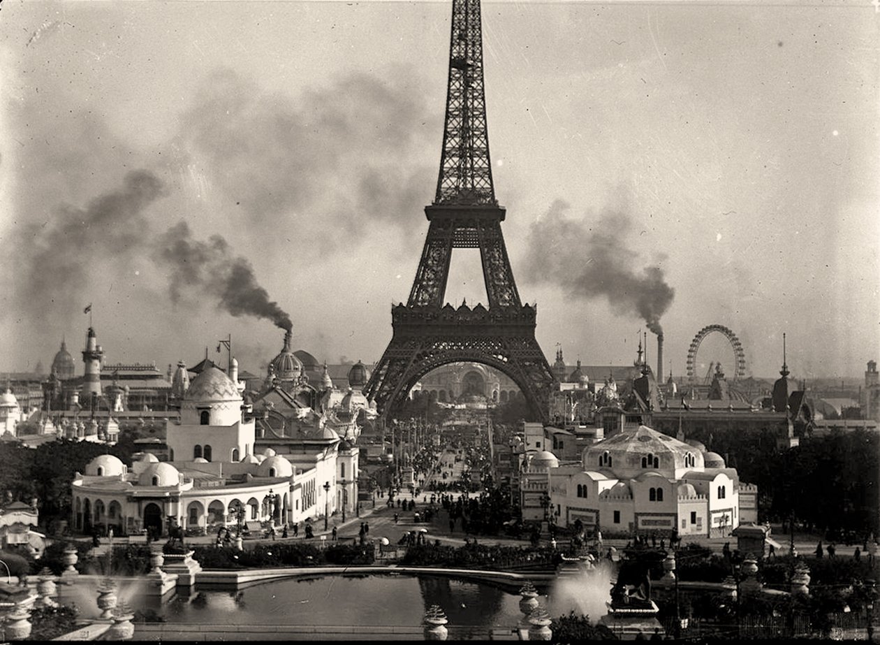 Näkymä Pariisin maailmannäyttelyyn. 1900 tekijältä Eugène Trutat