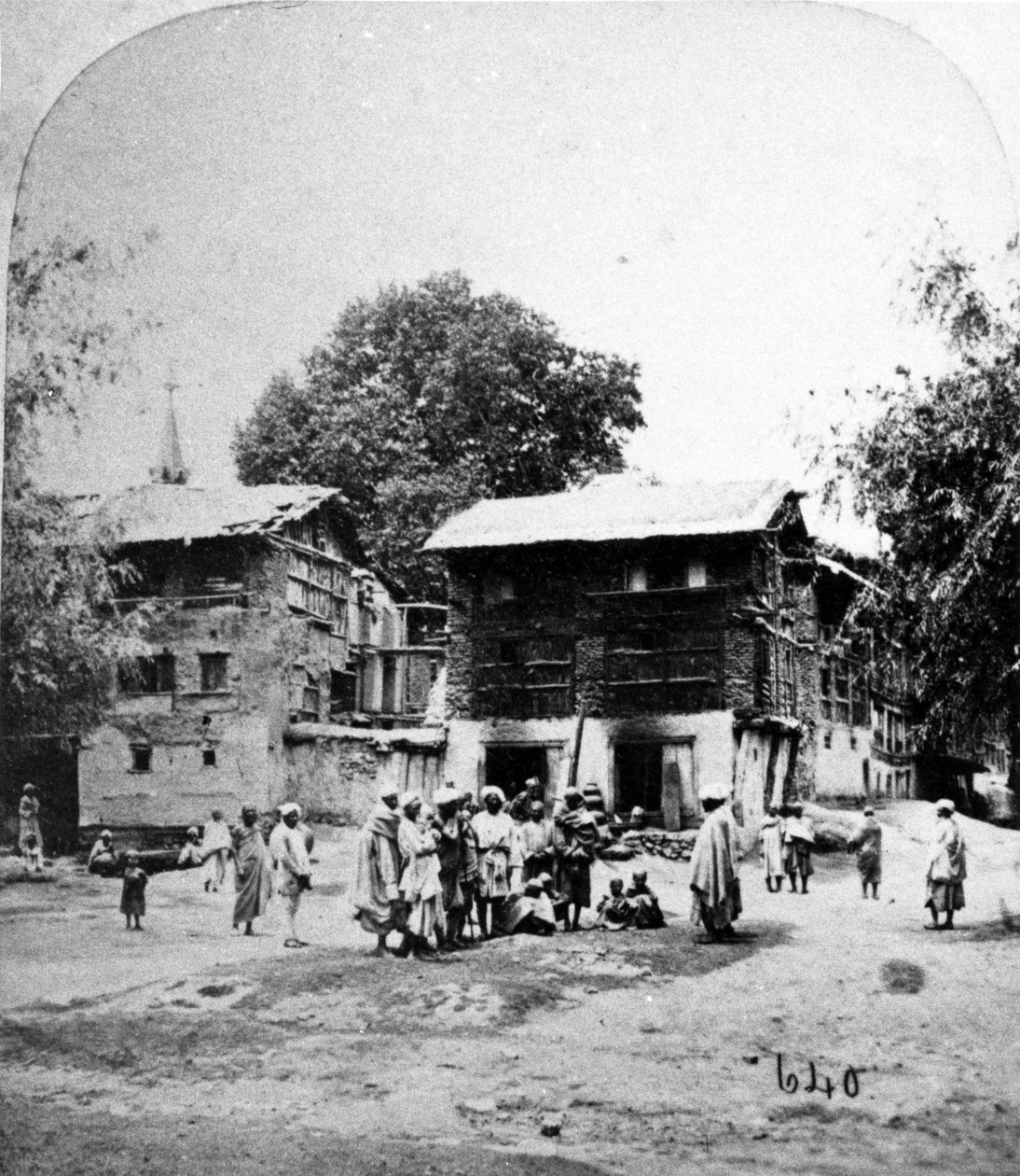 Afganistanin kauppiaat Intiassa, noin 1860-luku tekijältä European Photographer