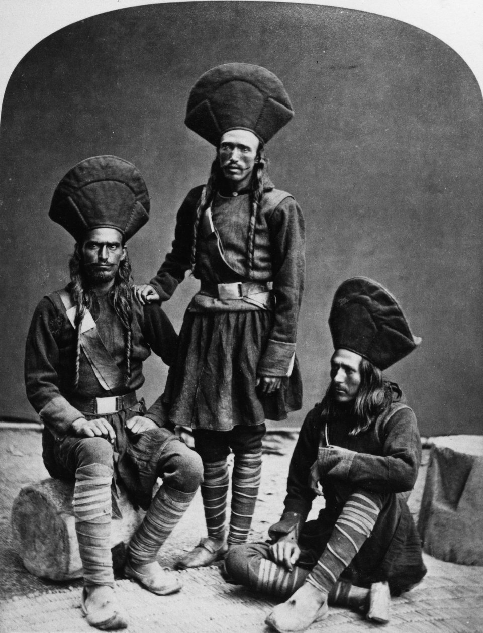 Ladakhis, n. 1860-80 tekijältä European Photographer