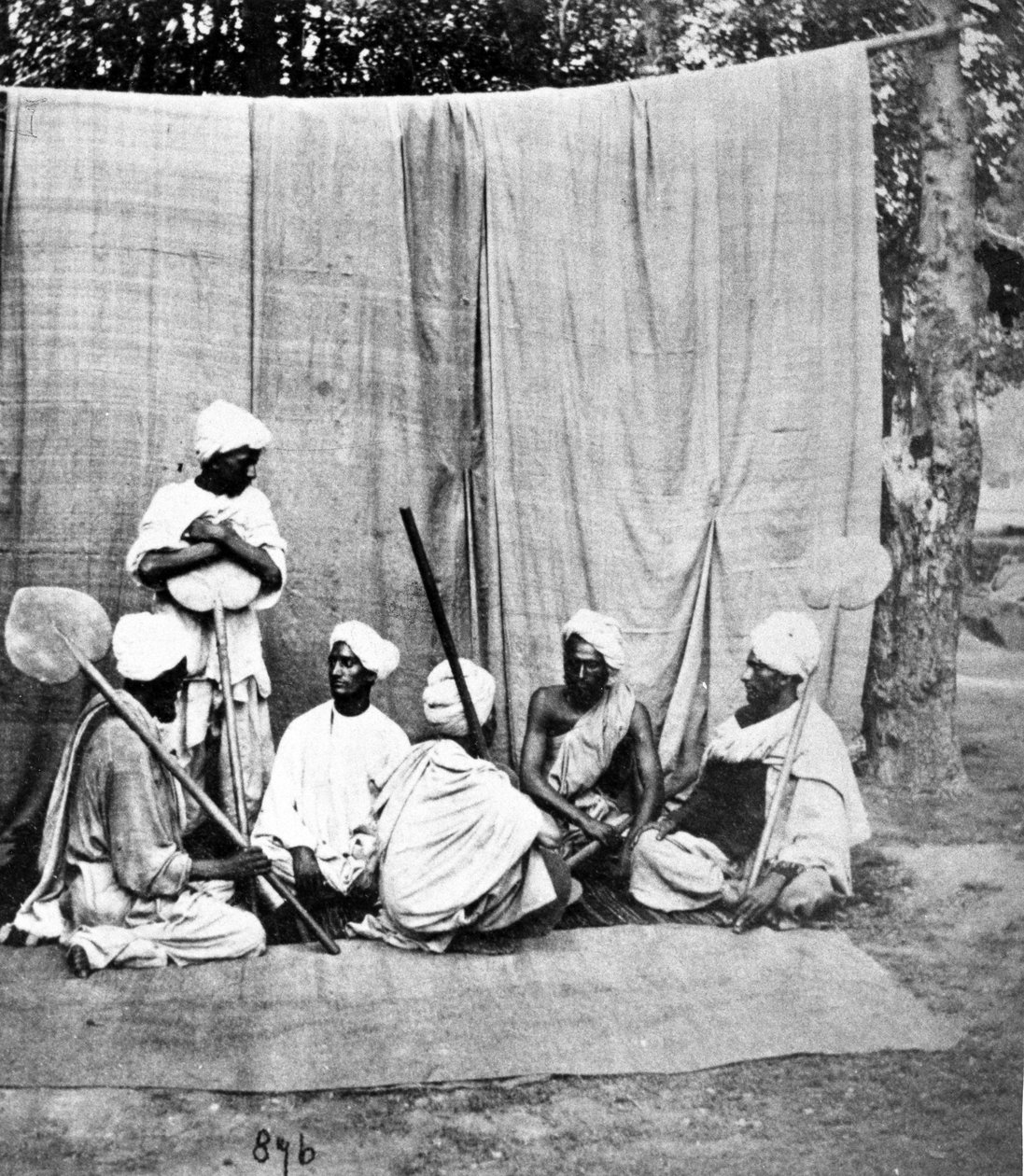 Punkawallahit, n. 1860-80-luku tekijältä European Photographer
