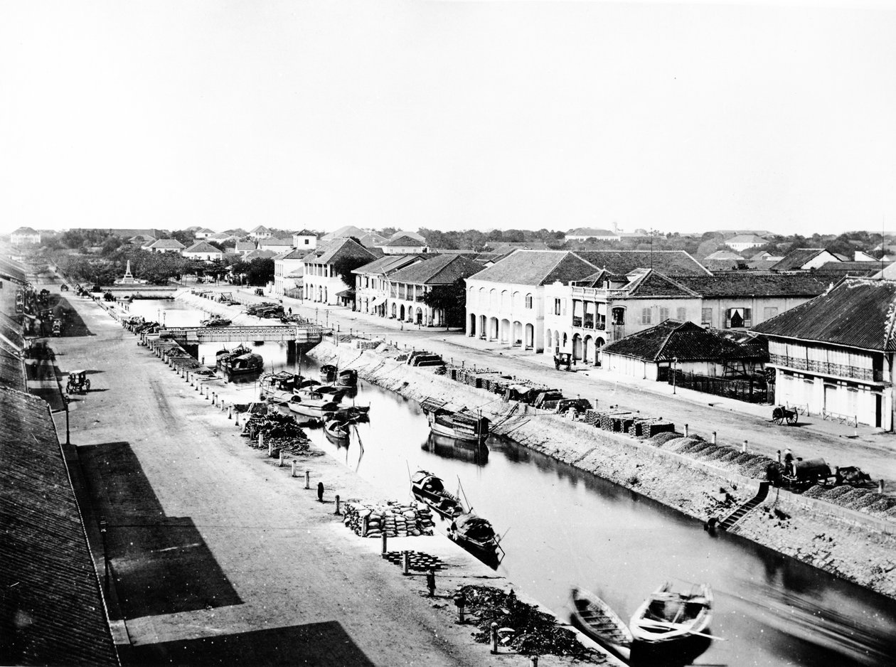Saigon, noin 1870-luku tekijältä European Photographer