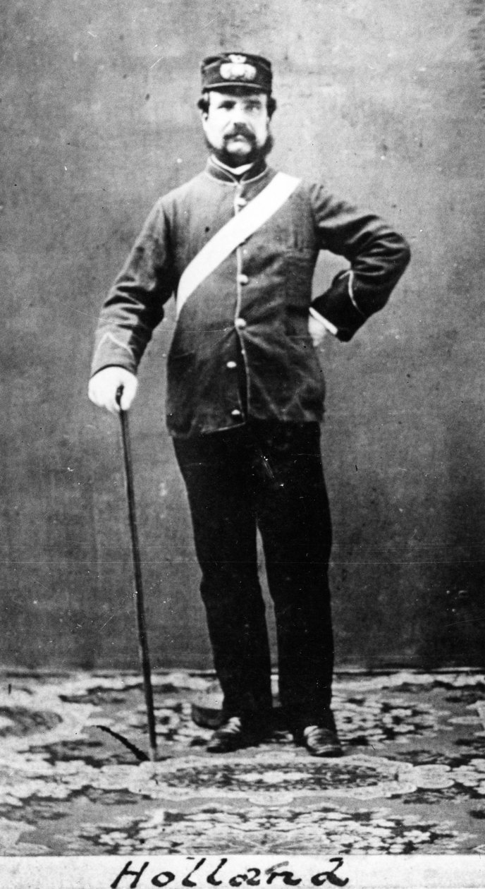Kapteeni Holland, n. 1860 tekijältä European Photographer