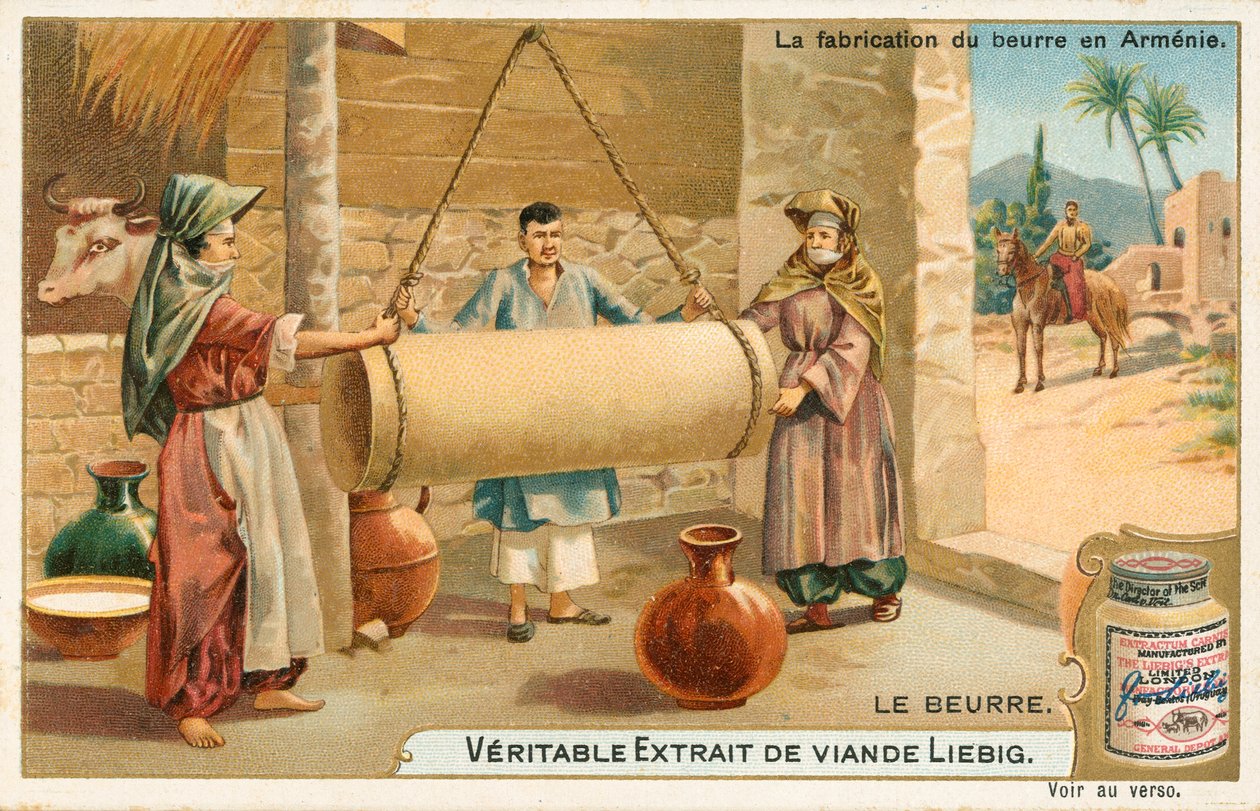 Voi, Liebig-kortti, 1900-luvun alku (kromo) tekijältä European School