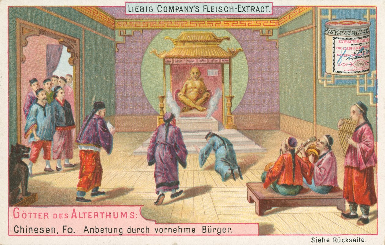 Kiina, Fo, Liebig-kortti, 1900-luvun alku (kromo) tekijältä European School