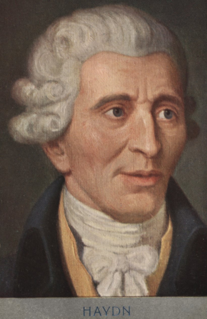 Joseph Haydn (värilitografia) tekijältä European School