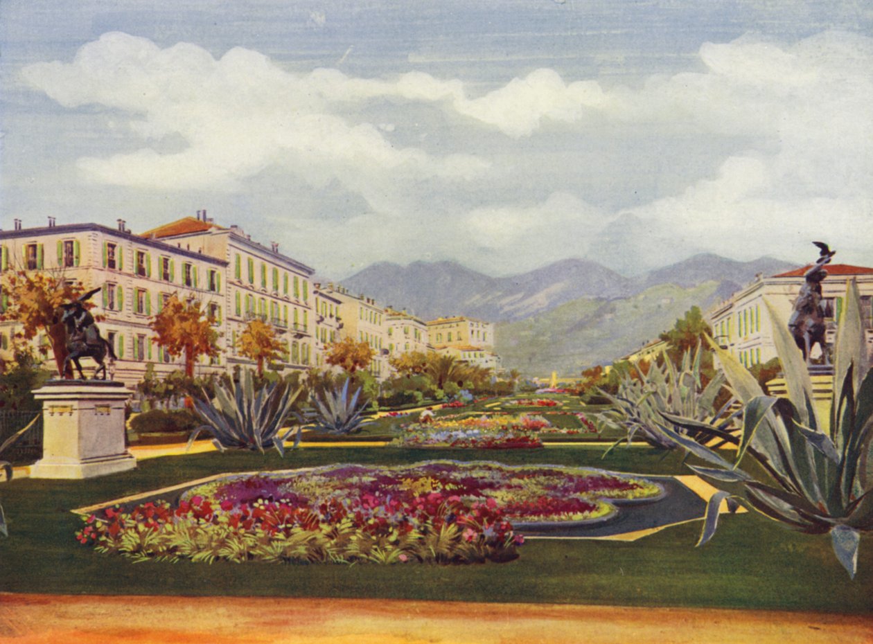 Menton, Le Jardin Public (värilitra) tekijältä European School