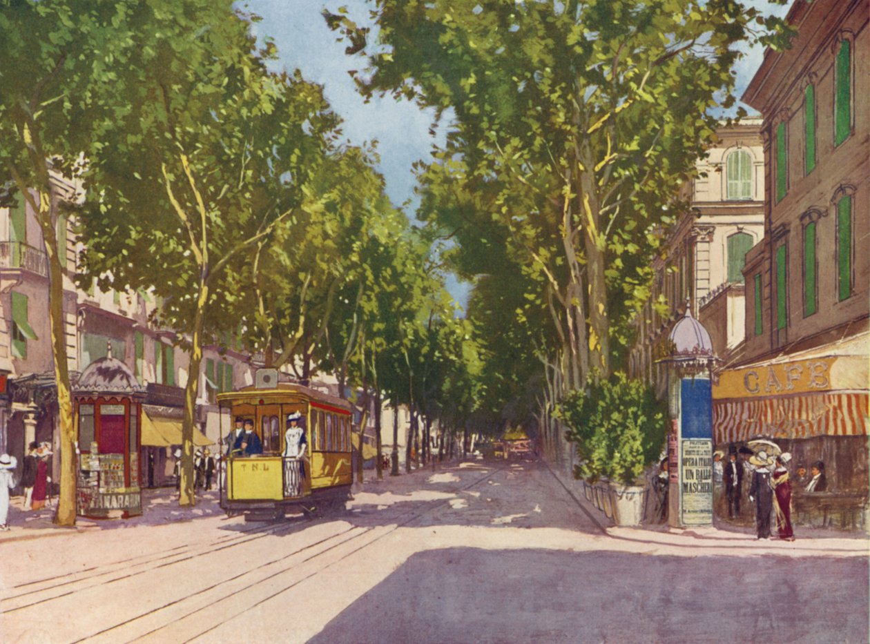 Nizza, Avenue de la Gare (värilitro) tekijältä European School