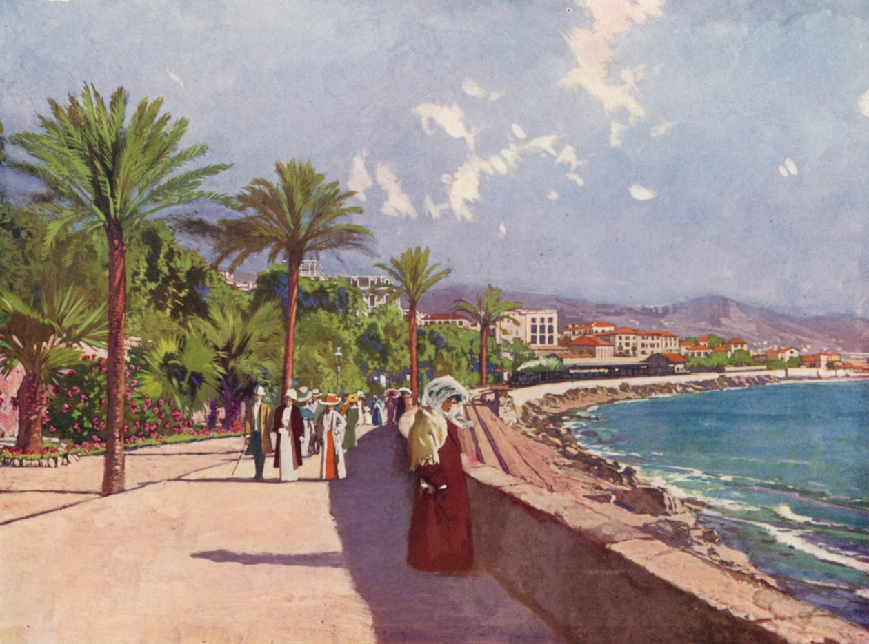 San-Remo, La Promenade (värilitro) tekijältä European School