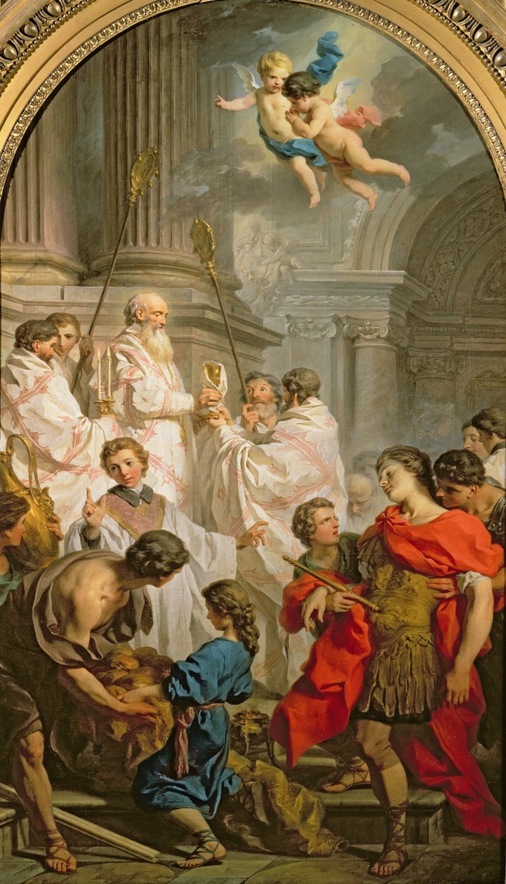 Pyhän Vasilin messu tekijältä Eustache Le Sueur