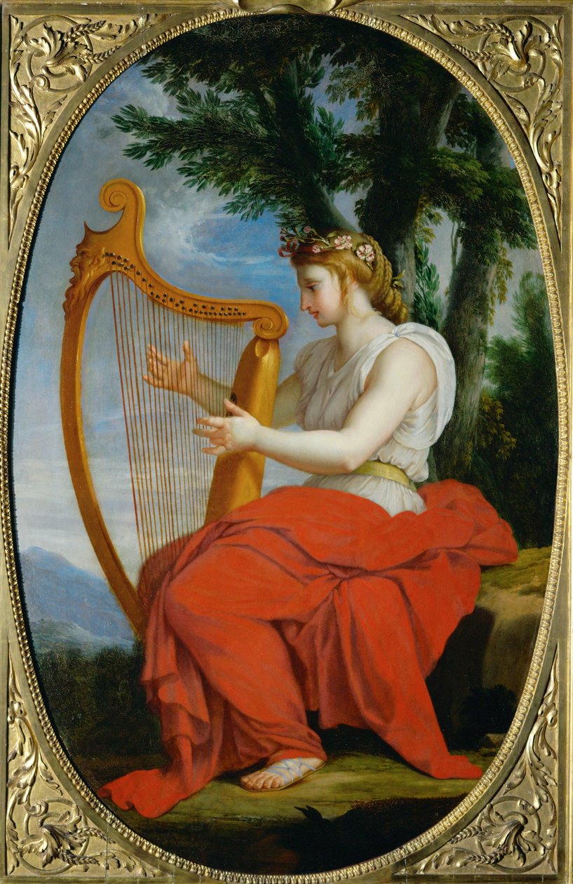 Muse Calliope ... tekijältä Eustache (studio of) Le Sueur