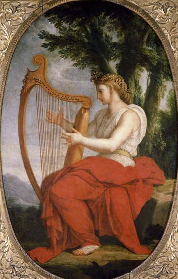 Calliope, noin 1650-52 tekijältä Eustache Le Sueur