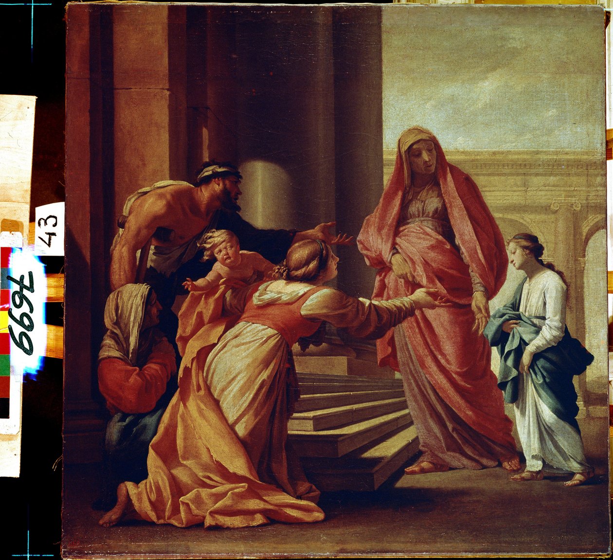 Siunatun Neitsyt Marian esittely tekijältä Eustache Le Sueur