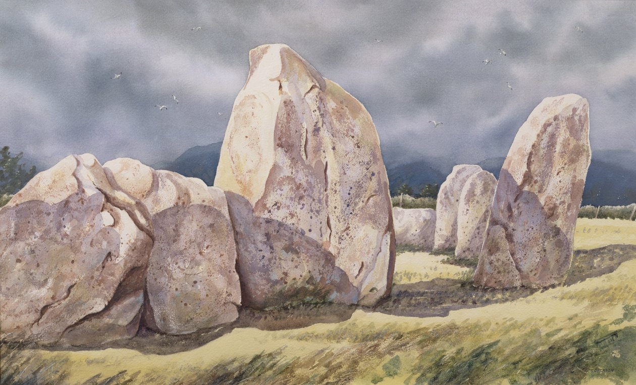 Castleriggin kivet, Cumbria tekijältä Evangeline Dickson