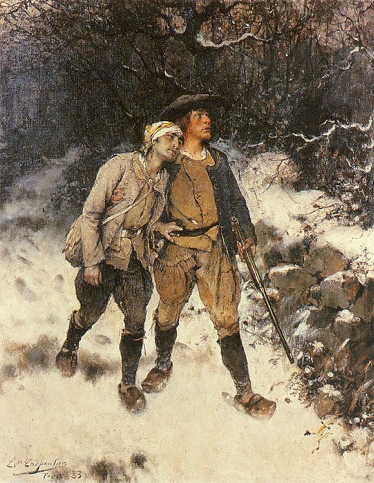 Chouans en derouten tekijältä Evariste Carpentier