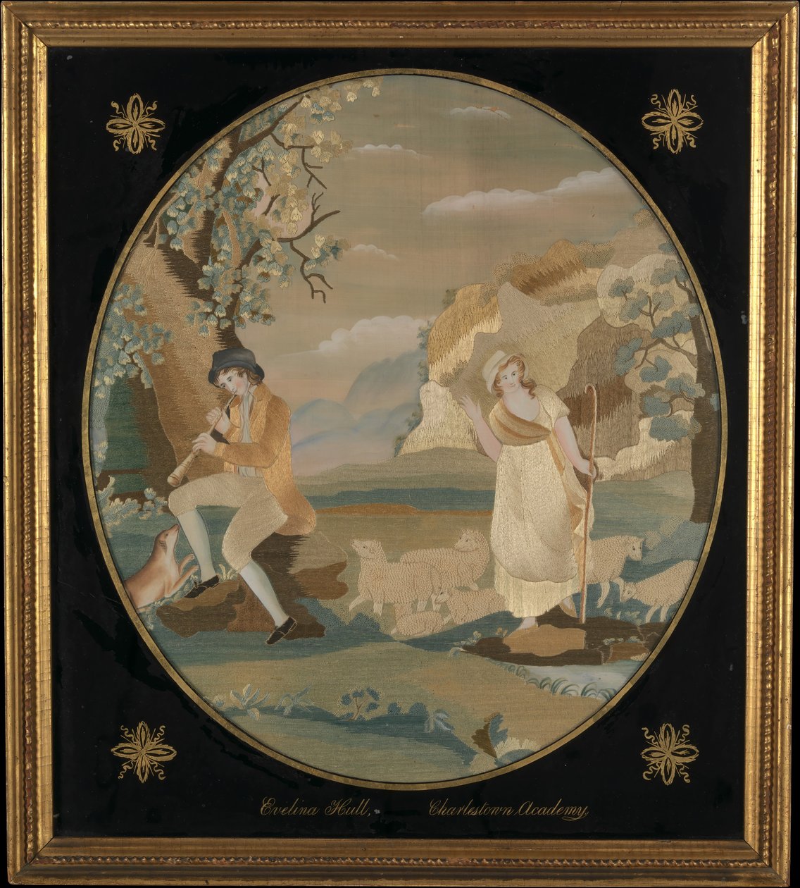 Alppien paimentar, n. 1812. tekijältä Evelina Hull