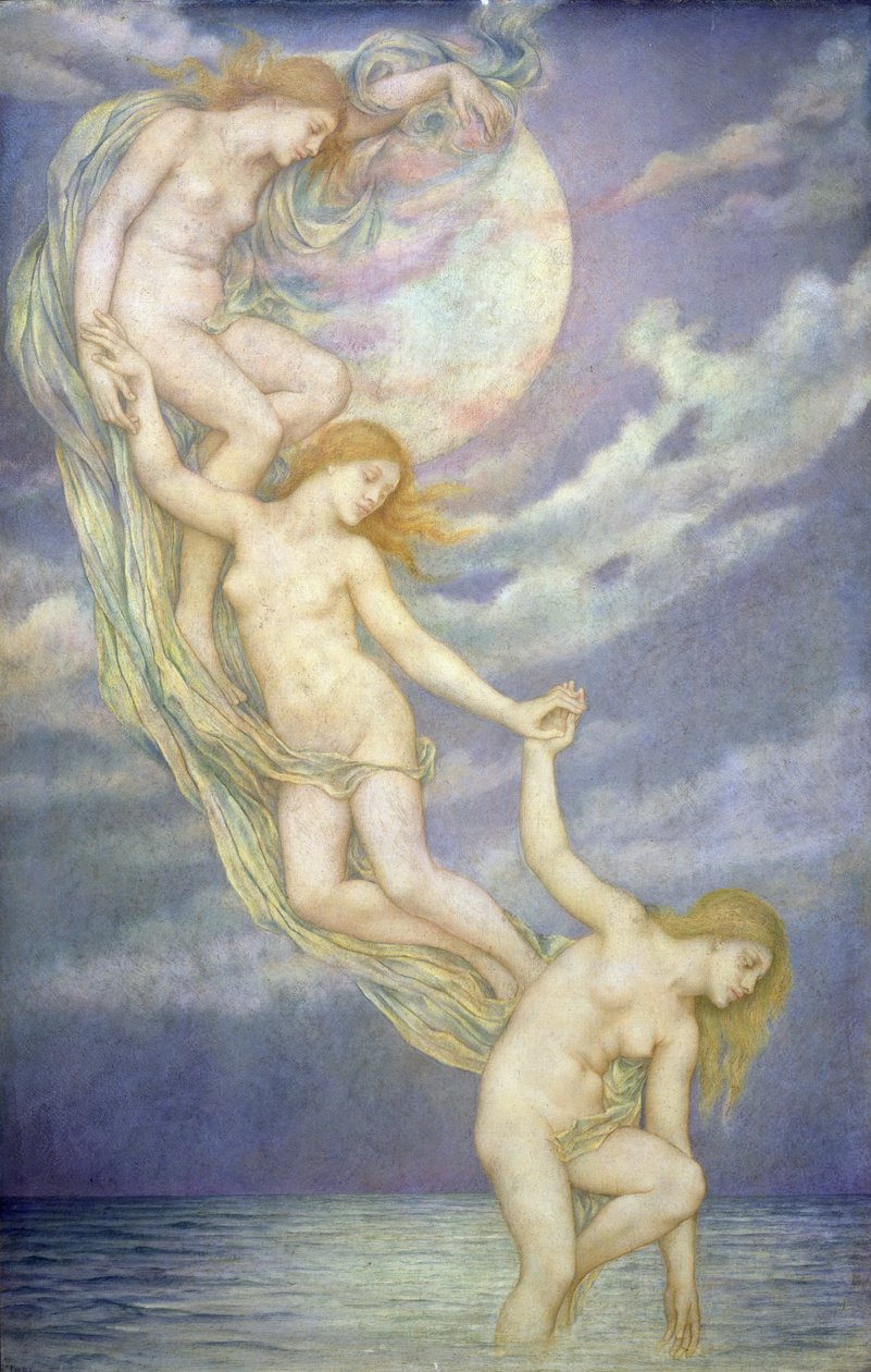 Kuusäteet uppoavat mereen tekijältä Evelyn De Morgan