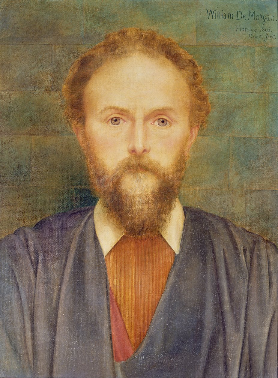 William de Morganin muotokuva, 1893 tekijältä Evelyn De Morgan