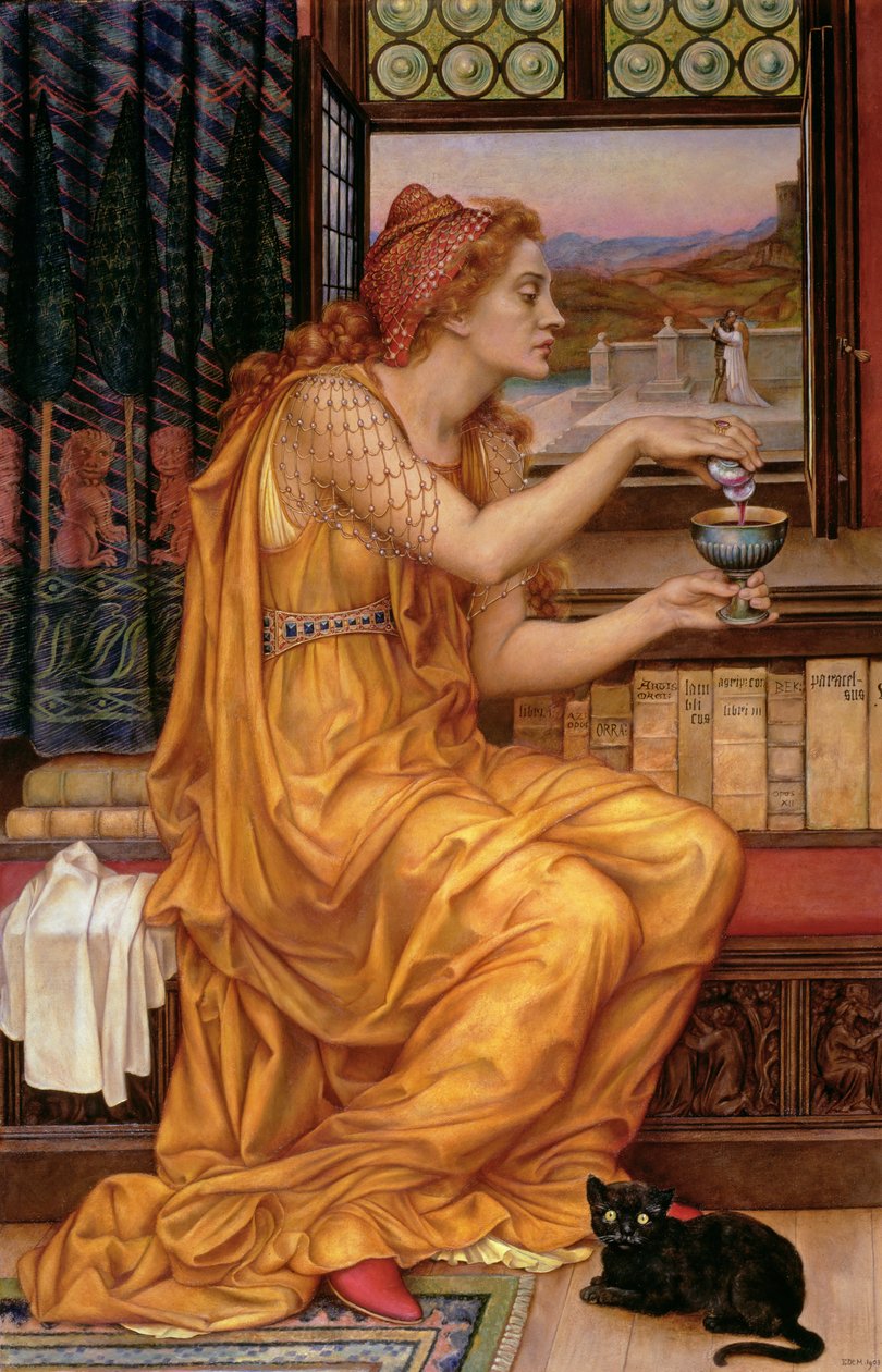 Rakkausjuoma, 1903 tekijältä Evelyn De Morgan