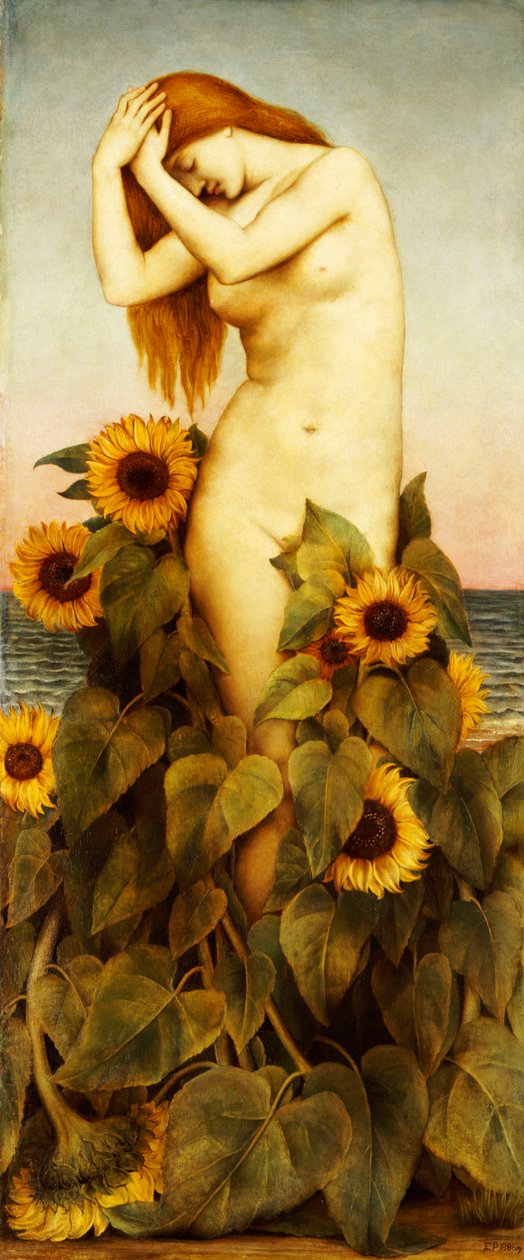 Clytie, 1886-87 tekijältä Evelyn De Morgan