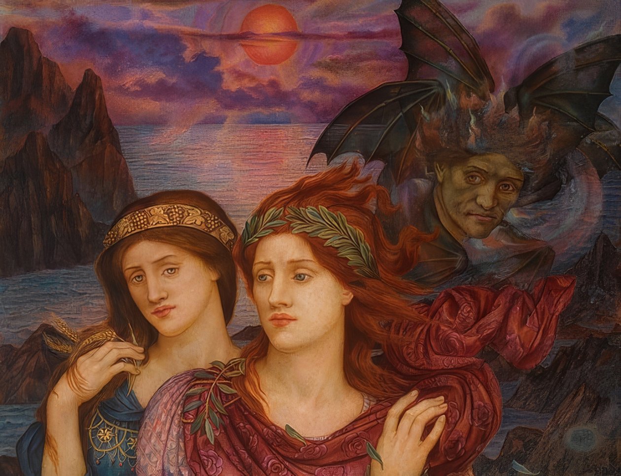 Visio. 1914 tekijältä Evelyn De Morgan