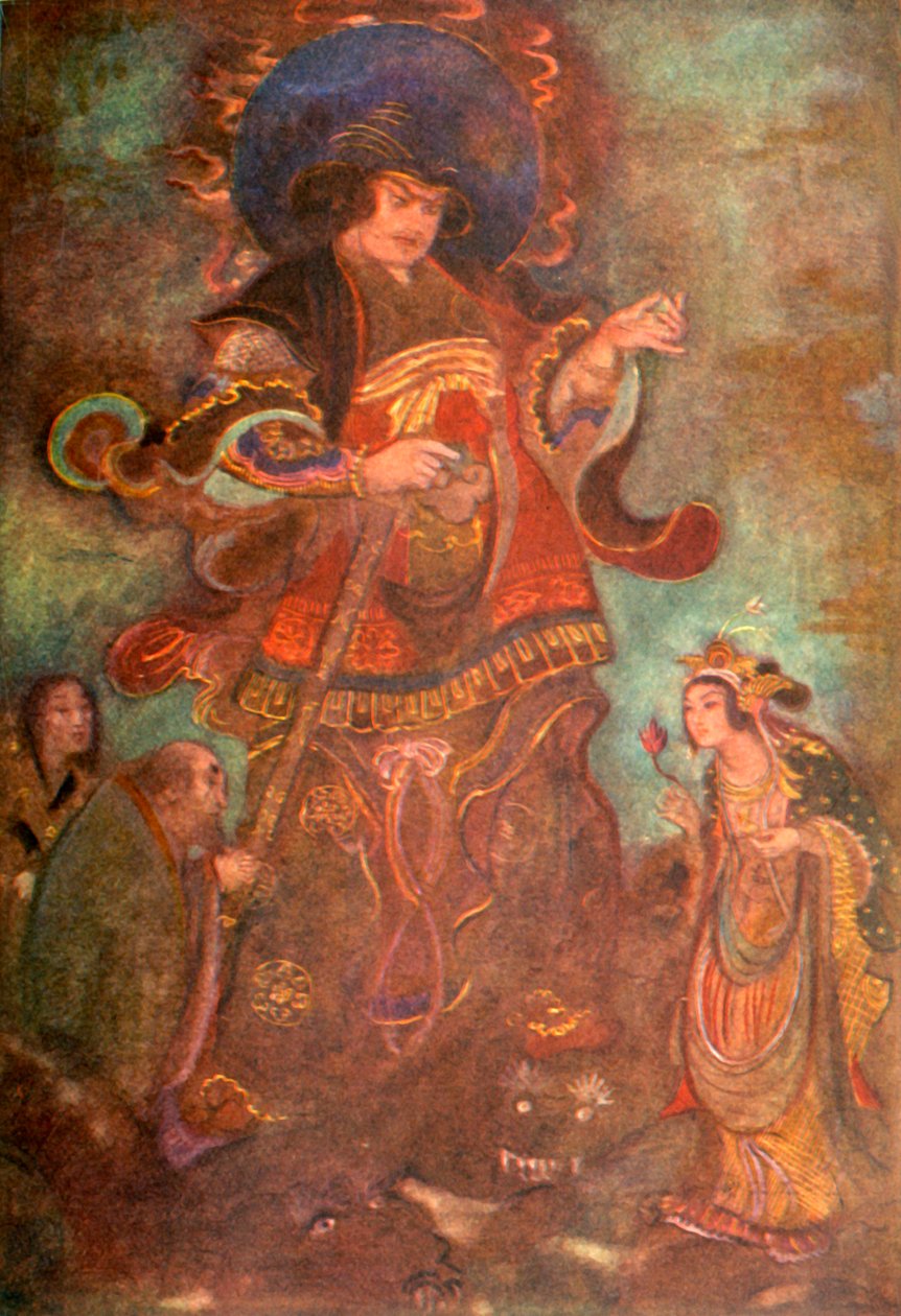 "Susano Proposal d Kushinada Hime", 1912. tekijältä Evelyn Paul