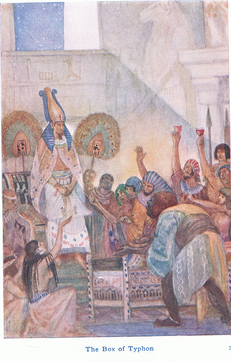 Typhon-laatikko (väri litho) tekijältä Evelyn Paul