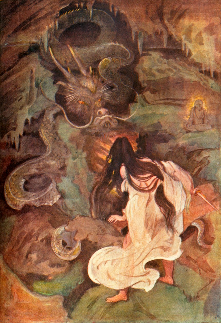 "Tokoyo ja merikäärme", 1912. tekijältä Evelyn Paul