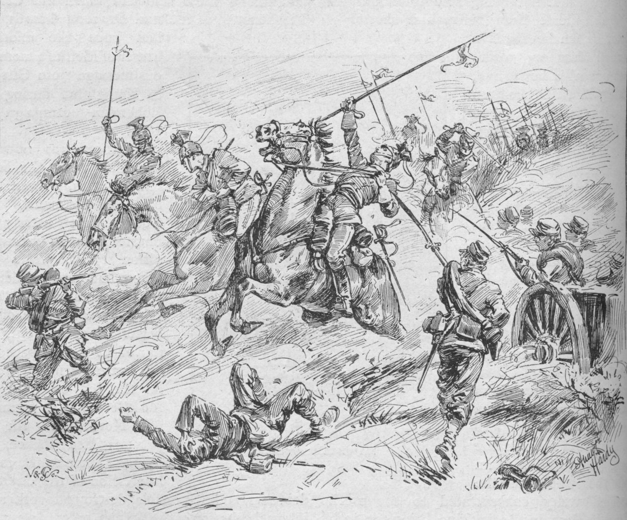 16. Uhlanin syyte, 1902 tekijältä Evelyn Stuart Hardy