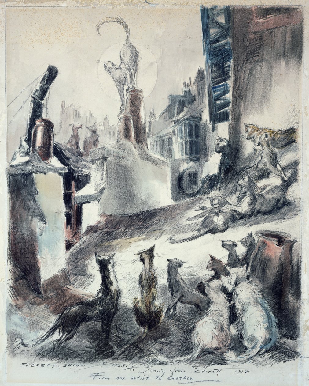 Alley Cats tekijältä Everett Shinn
