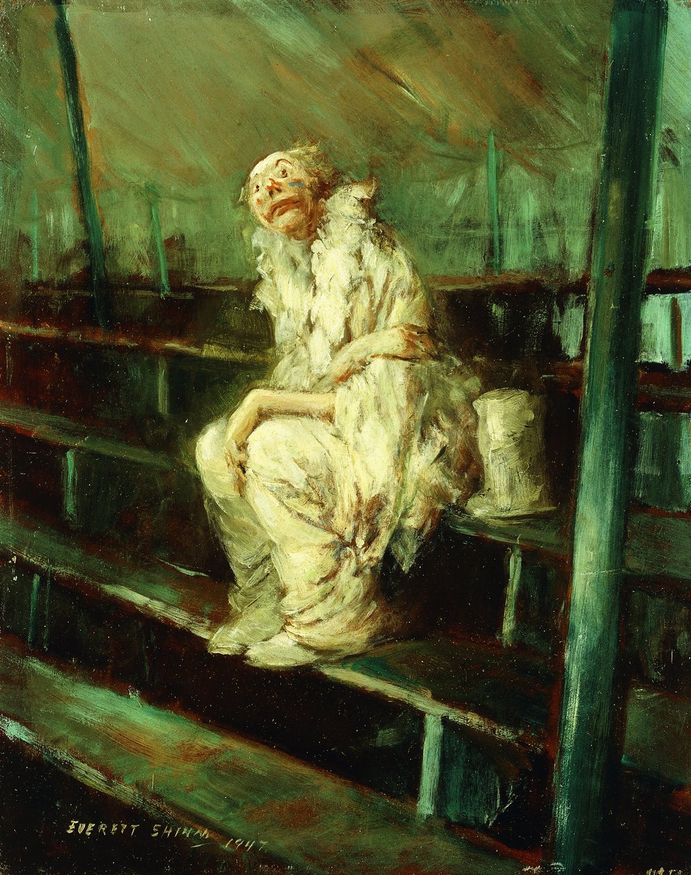 Tyhjien paikkojen klovni tekijältä Everett Shinn